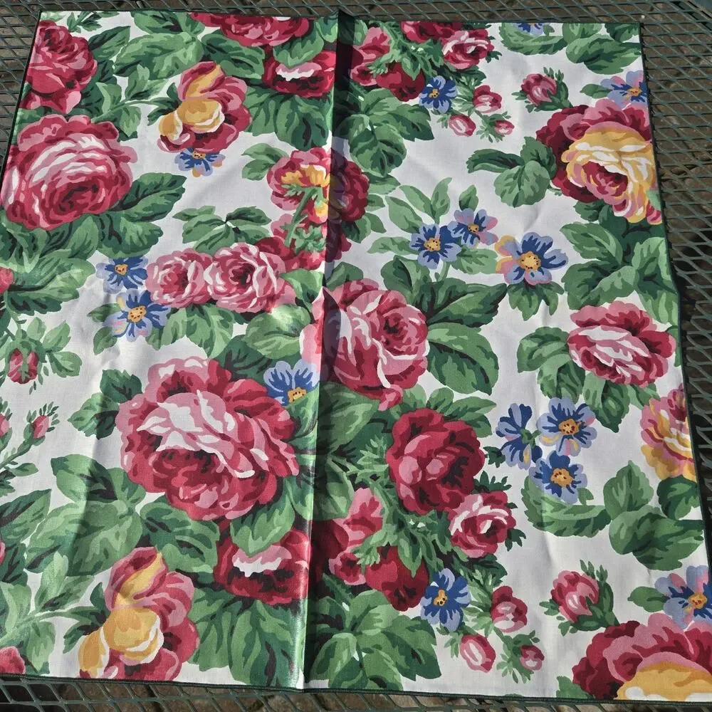 Longaberger‎ Sentimental Rose Table Square Napkin